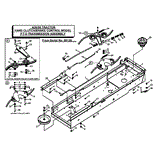 Hand Clutch  Brake Control Model & PTO Transmission assembly