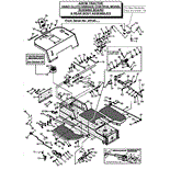 Hand Clutch	 Brake Control Model	 Running Board & Rear Body assemblies (from serial no 00126)