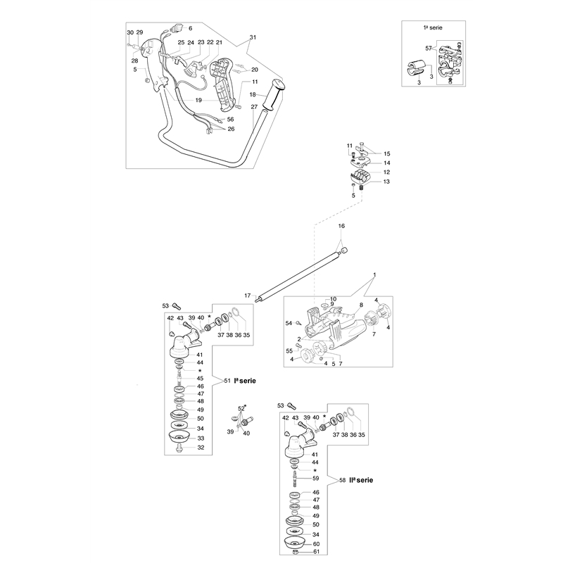 Oleo-Mac 733 T (733 T) Parts Diagram, Transmission