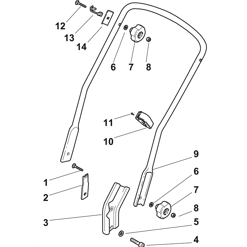 Mountfield SP555 (2011) Parts Diagram, Page 2