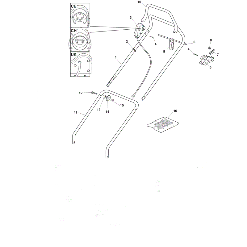 Mountfield EL410 (2010) Parts Diagram, Page 3