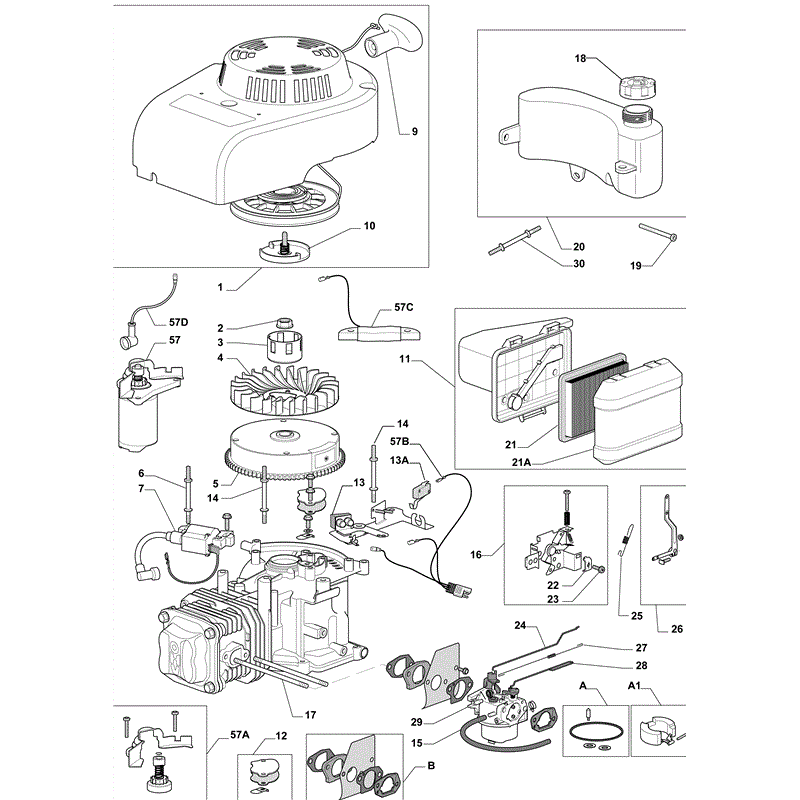 Mountfield S461PD-ES (2011) Parts Diagram, Page 11