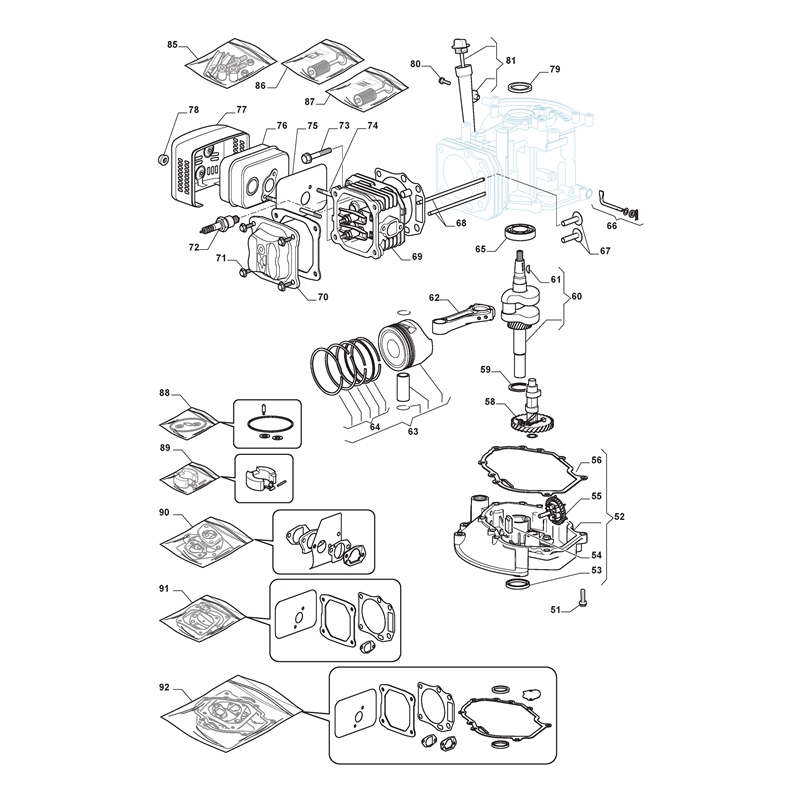 Mountfield M50 Series WBE Engine (M50 118550411-0_110002M50 [2011-2015]) Parts Diagram,  ST. WBE0701