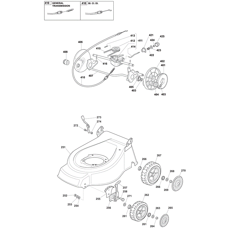 Mountfield S461PD (2008) Parts Diagram, Page 2