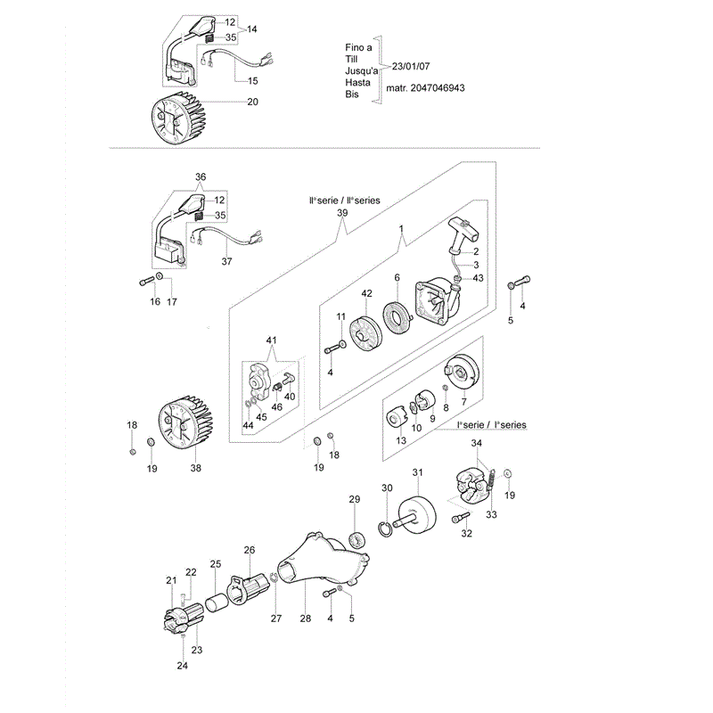 Efco Stark 42 (2008) Parts Diagram, Page 2