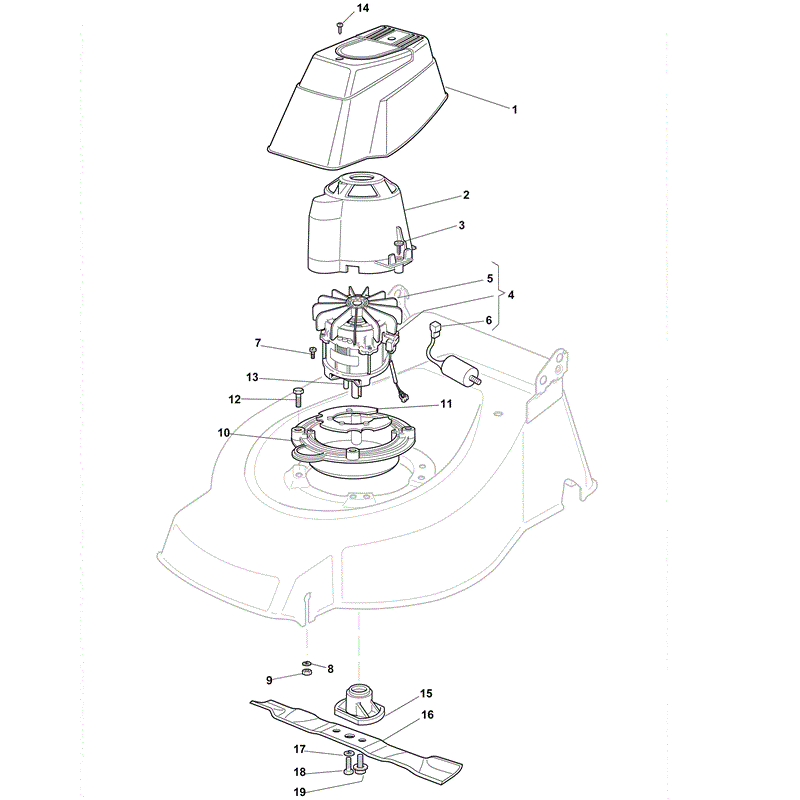 Mountfield EL4300HP (2011) Parts Diagram, Page 5
