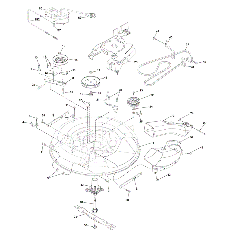 McCulloch M115-77HRB (96051001200 - (2010)) Parts Diagram, Page 8