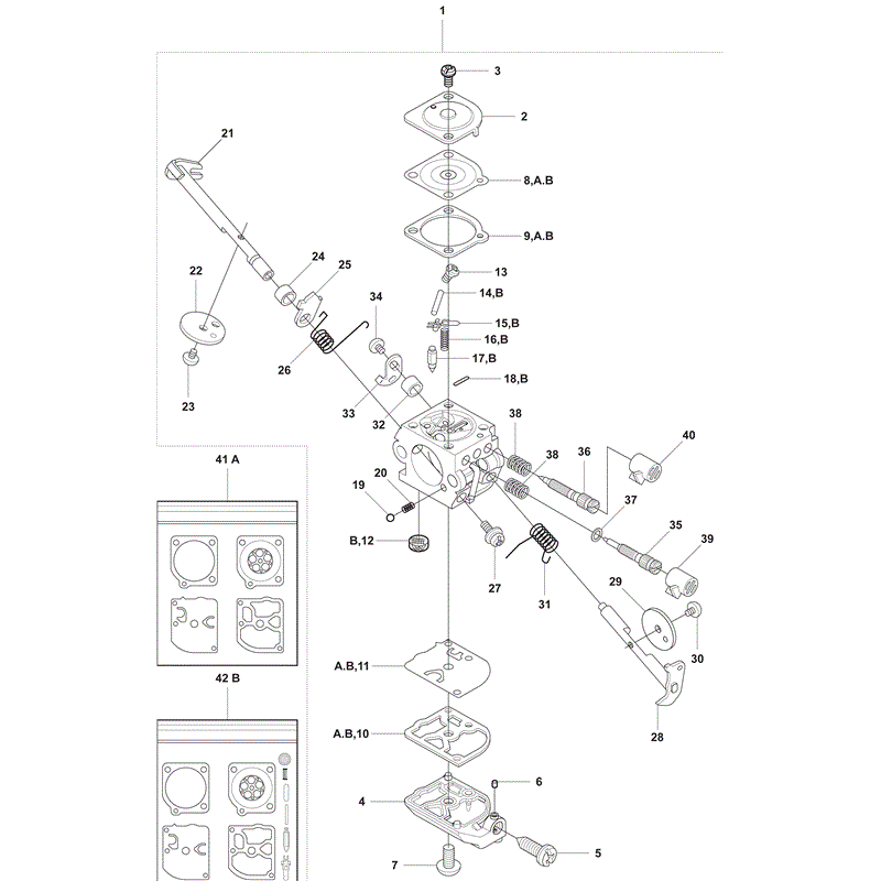 Husqvarna  327 (2012) Parts Diagram, Page 24