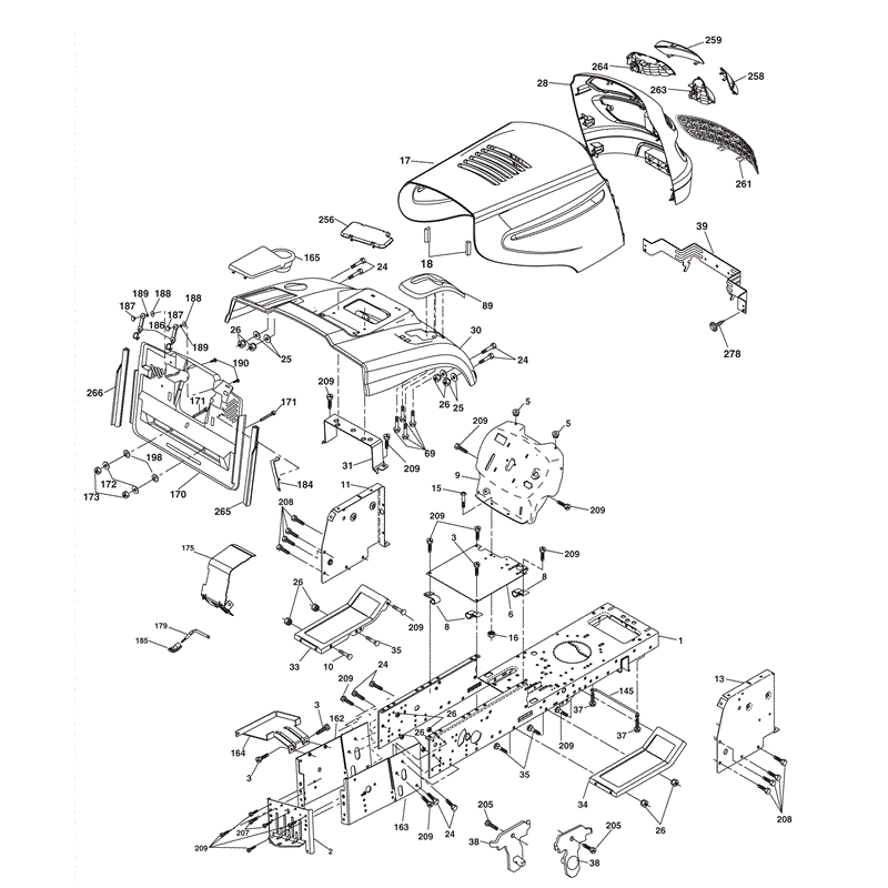 McCulloch M155-107HRB (96061012304 - (2010)) Parts Diagram, Page 4