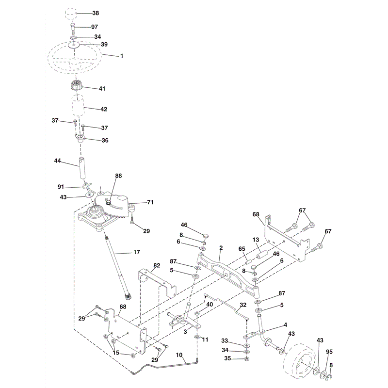McCulloch M125-97RB (96061028701 - (2010)) Parts Diagram, Page 5