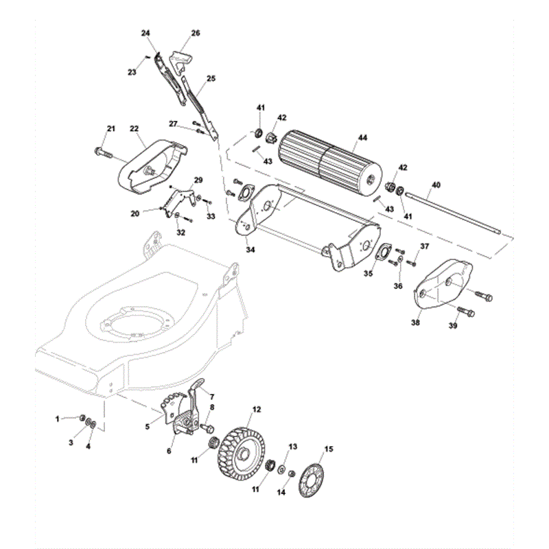 Mountfield S461R-PD (2010) Parts Diagram, Page 2