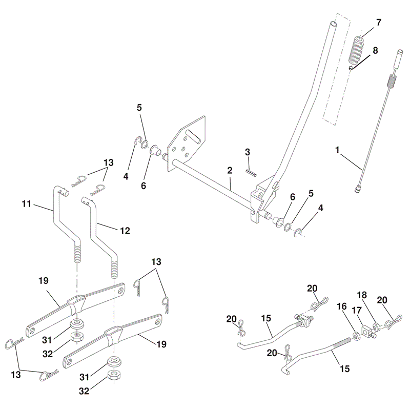 McCulloch M155-107HRB (96061031500 - (2010)) Parts Diagram, Page 11