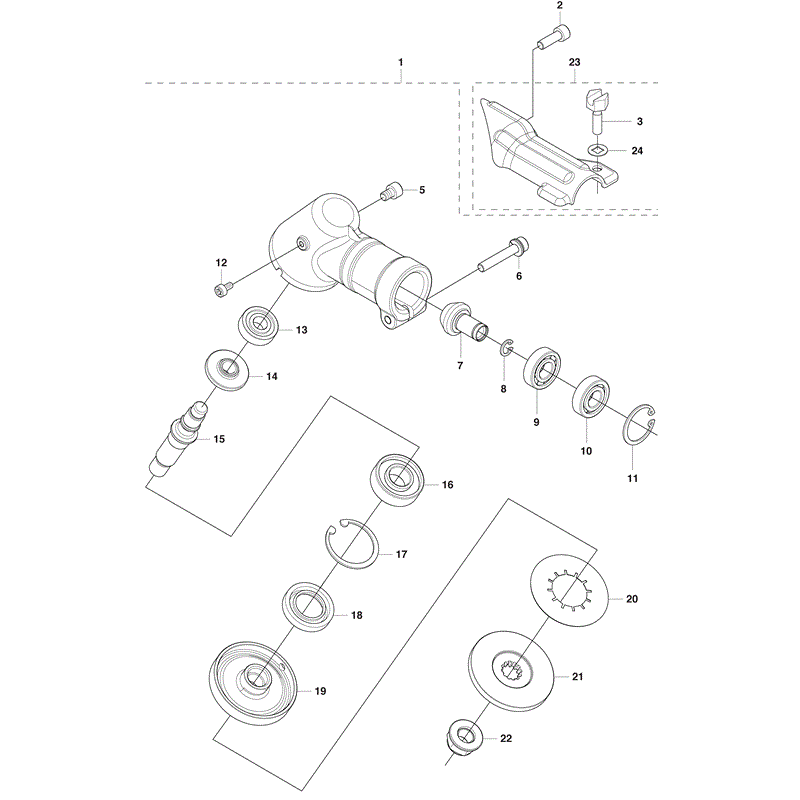 Husqvarna  243RJ (2012) Parts Diagram, Page 1