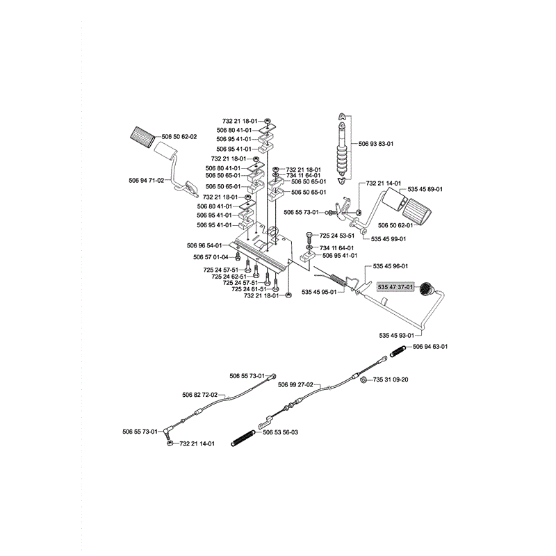 Husqvarna  Rider Pro Flex 21 (2004) Parts Diagram, Page 5