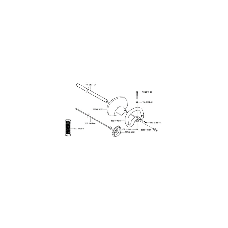 Husqvarna 326HE3 Hedgetrimmer (2004) Parts Diagram, Page 2