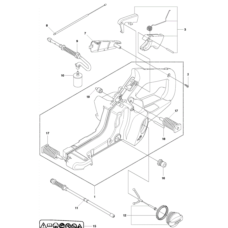 McCulloch CS450 (2011) Parts Diagram, Page 10
