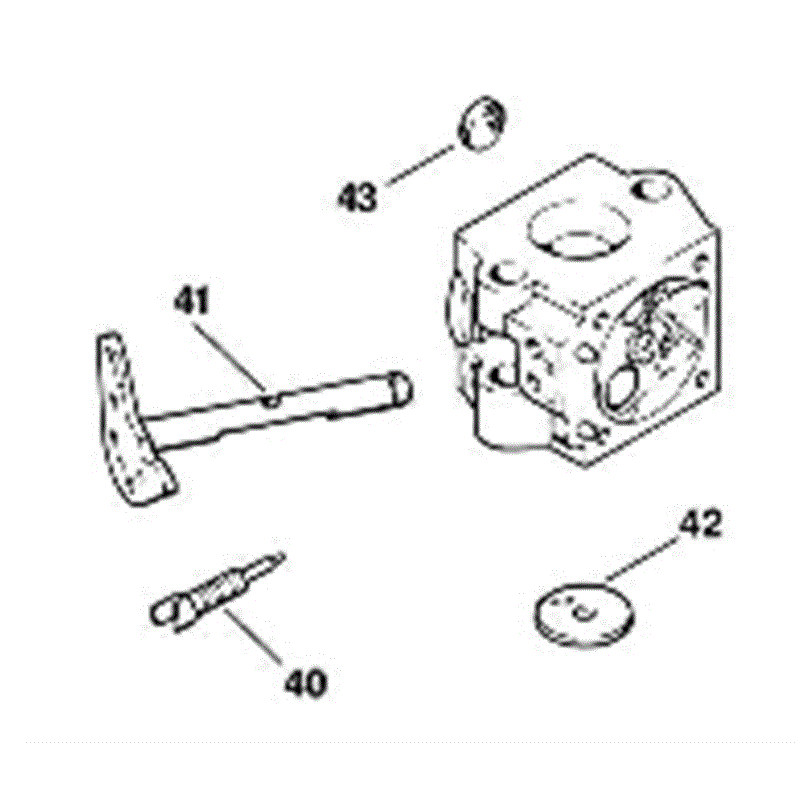 Stihl 010 Chainsaw (010AV) Parts Diagram, F_-Carburetor WT-29A