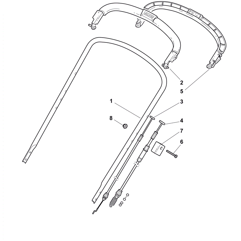 Mountfield SP555 (Honda GCV160) (2014) Parts Diagram, Page 3