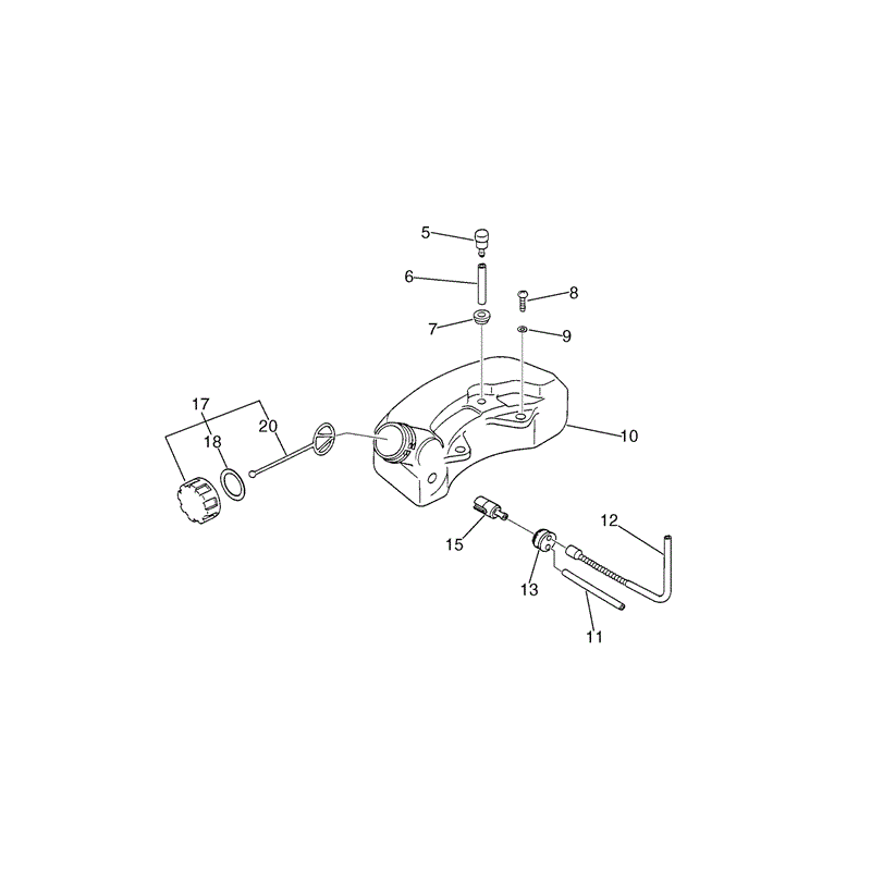 Echo HC-2400 Hedgetrimmer (HC2400) Parts Diagram, Page 4