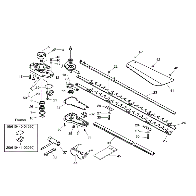 Echo HC-2400 Hedgetrimmer (HC2400) Parts Diagram, Page 6