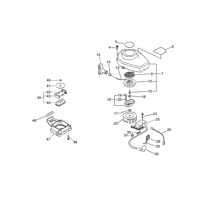 Echo HC-2300 Hedgtrimmer (HC2300) Parts Diagram, Page 2
