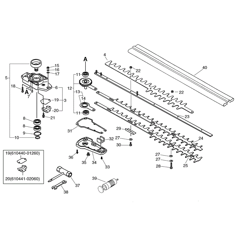Echo HC-2300 Hedgtrimmer (HC2300) Parts Diagram, Page 8