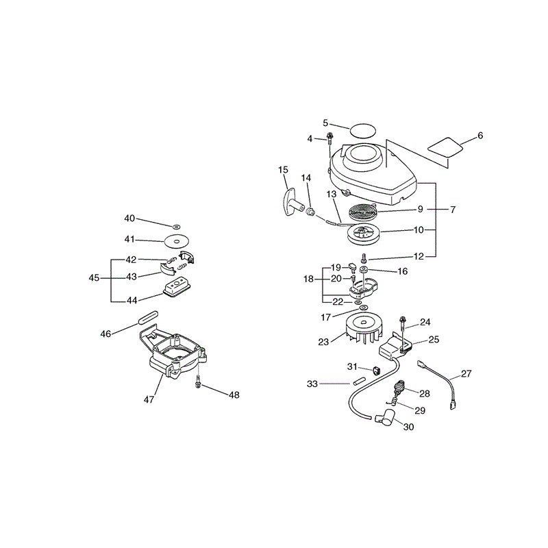 Echo HC-2100 Hedgetrimmer (HC2100) Parts Diagram, Page 3