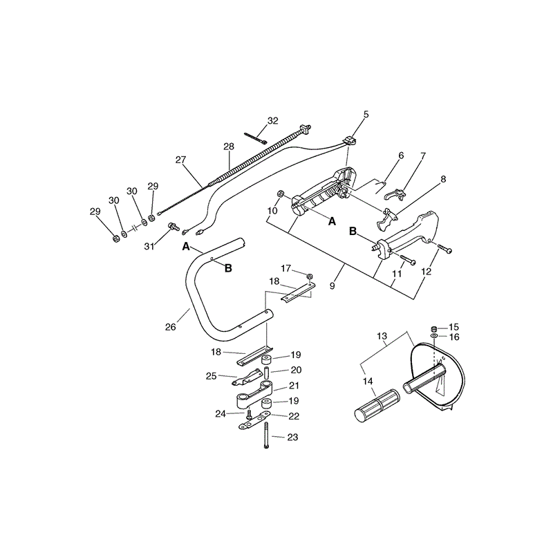 Echo HC-2100 Hedgetrimmer (HC2100) Parts Diagram, Page 5