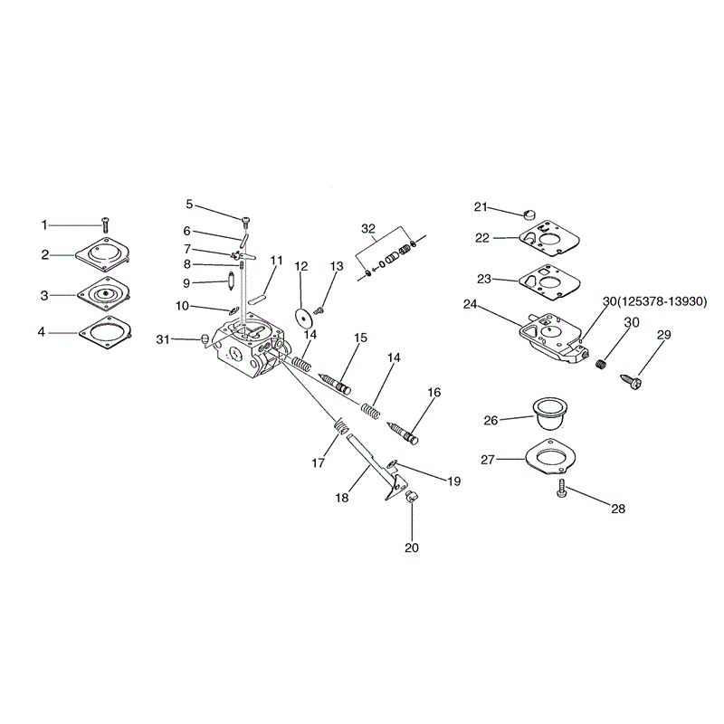 Echo HC-2100 Hedgetrimmer (HC2100) Parts Diagram, Page 8