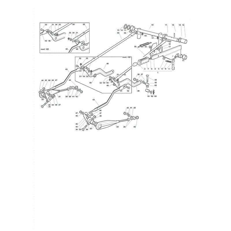 Castel / Twincut / Lawnking CT14.5-102 (2009) Parts Diagram, Page 7