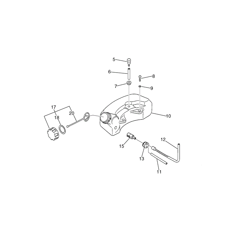 Echo HC-1600 Hedgetrimmer (HC1600) Parts Diagram, Page 4