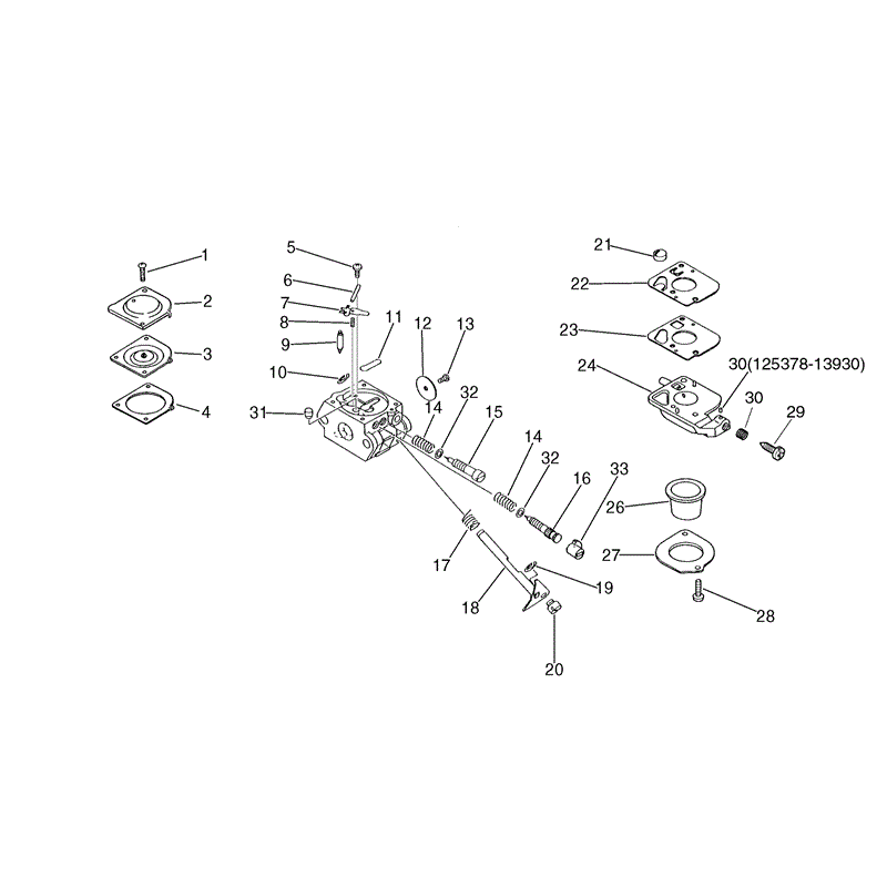 Echo HC-1600 Hedgetrimmer (HC1600) Parts Diagram, Page 7