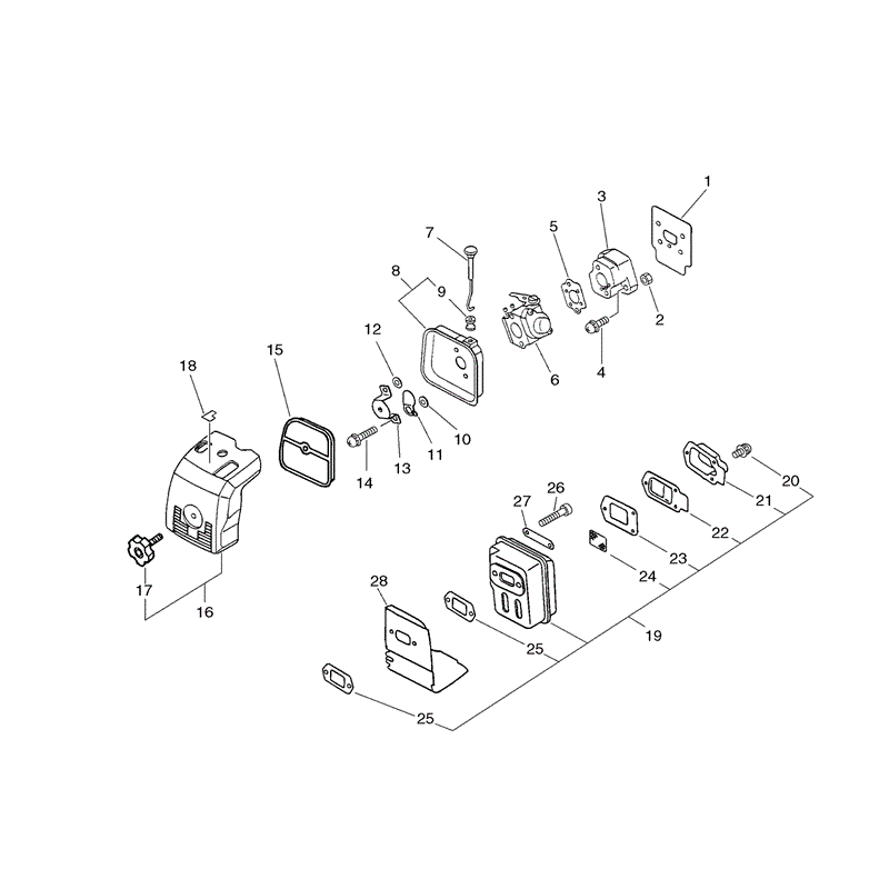 Echo HCA-2500 Telescopic Hedgetrimmer (HCA2500) Parts Diagram, Page 3