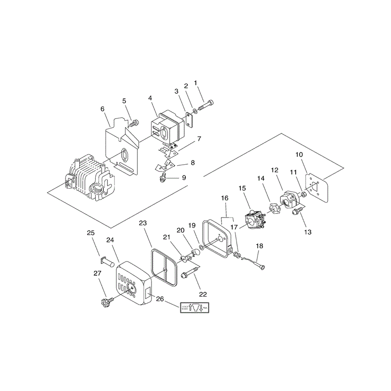 Echo HCR-1510 Hedgetrimmer (HCR1510) Parts Diagram, Page 3
