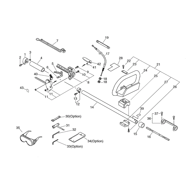 Echo SHC-2100 Hedgetrimmer (SHC2100) Parts Diagram, Page 5
