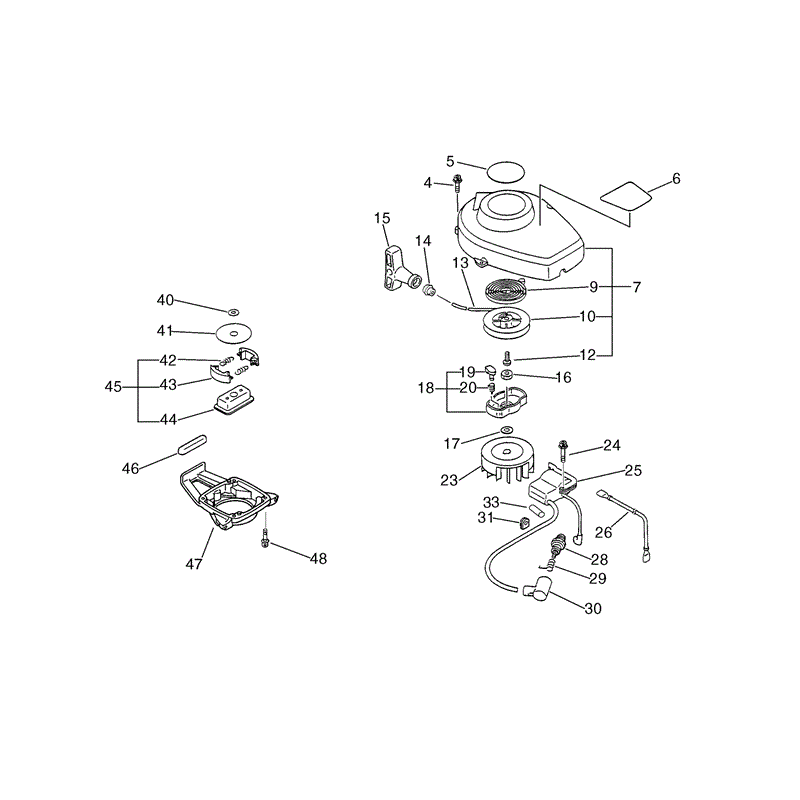 Echo HC-2000 Hedgetrimmer (HC2000) Parts Diagram, Page 2
