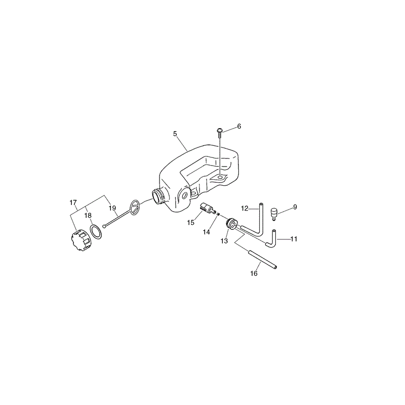 Echo HCR-1500SI hedgetrimmer (HCR1500SI) Parts Diagram, Page 5