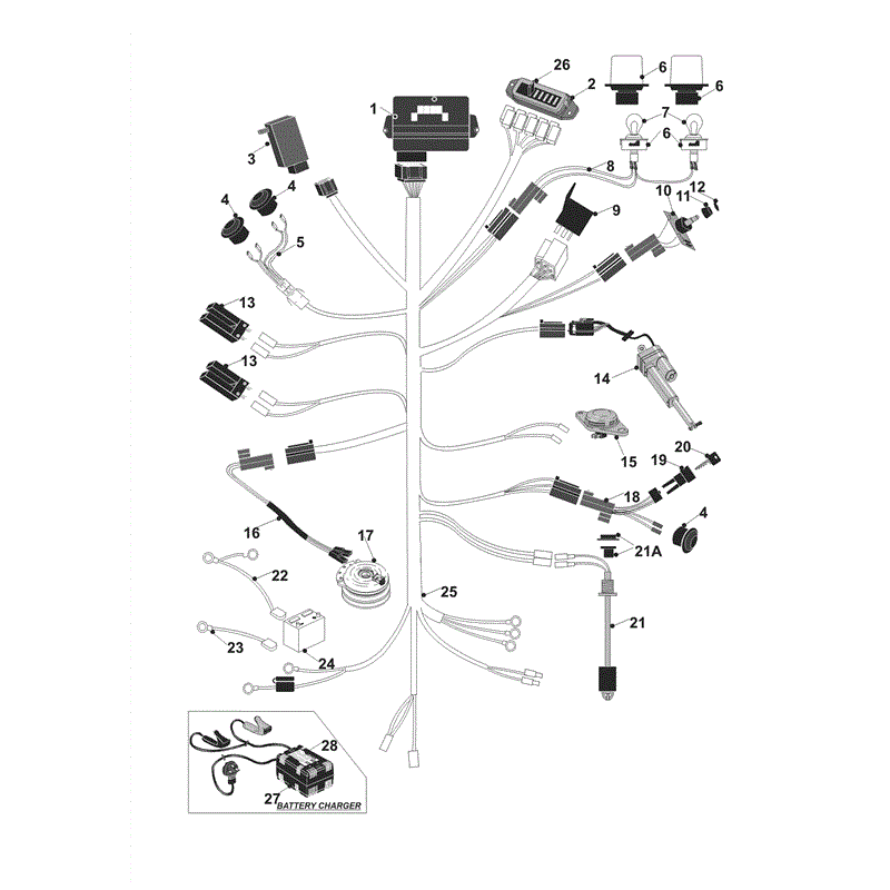 Countax X Series Rider 2007 (2007) Parts Diagram, Page 12