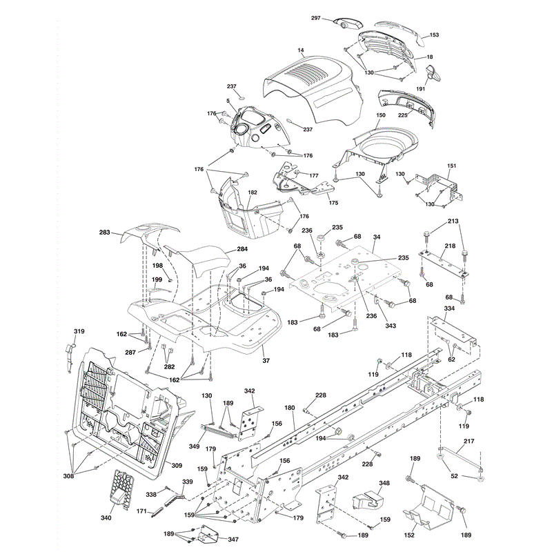 McCulloch M155-107HRB (96051004100 - (2011)) Parts Diagram, Page 4