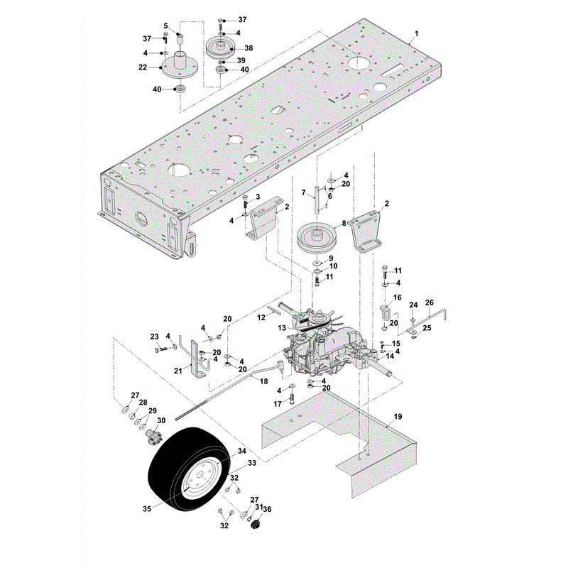 Countax C Series Lawn Tractor  (2006) Parts Diagram, Page 6
