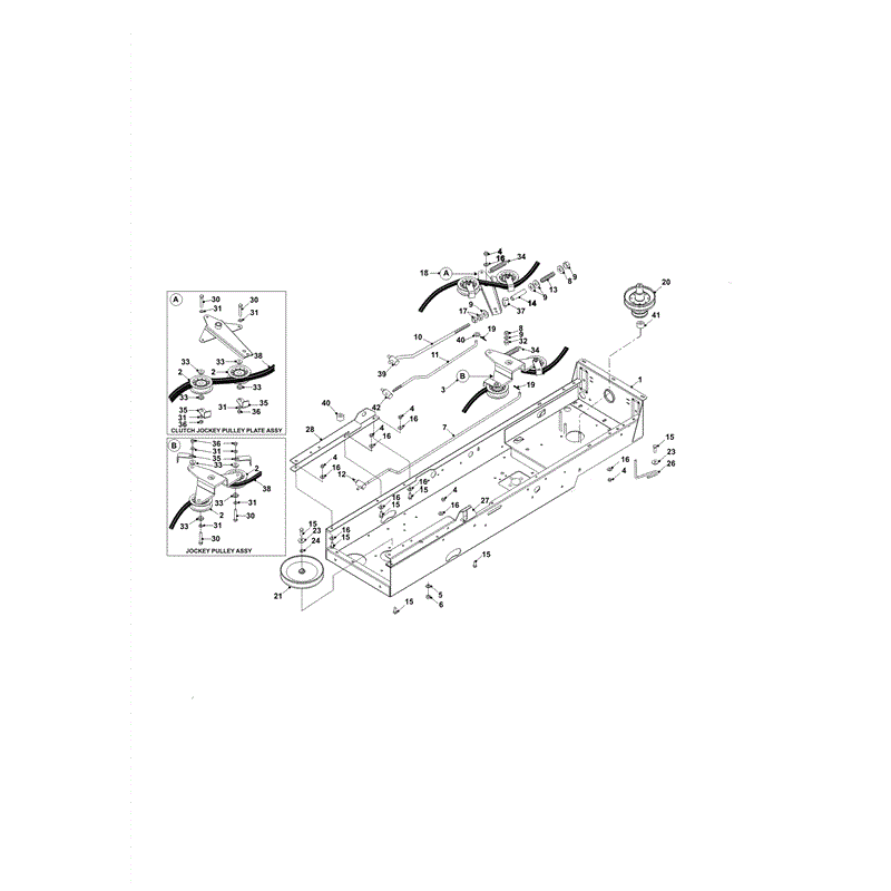 Countax K Series K1850 Lawn Tractor 2003 (2003) Parts Diagram, Page 6