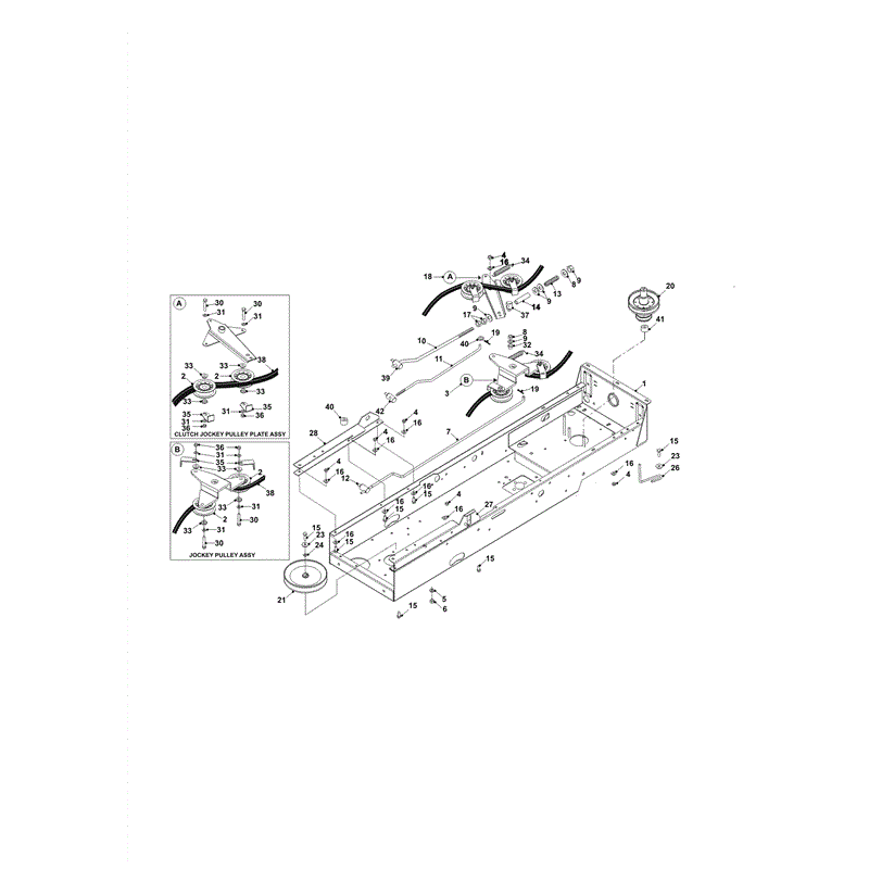 Countax K Series K1850 Lawn Tractor 2006 (2006) Parts Diagram, Page 6