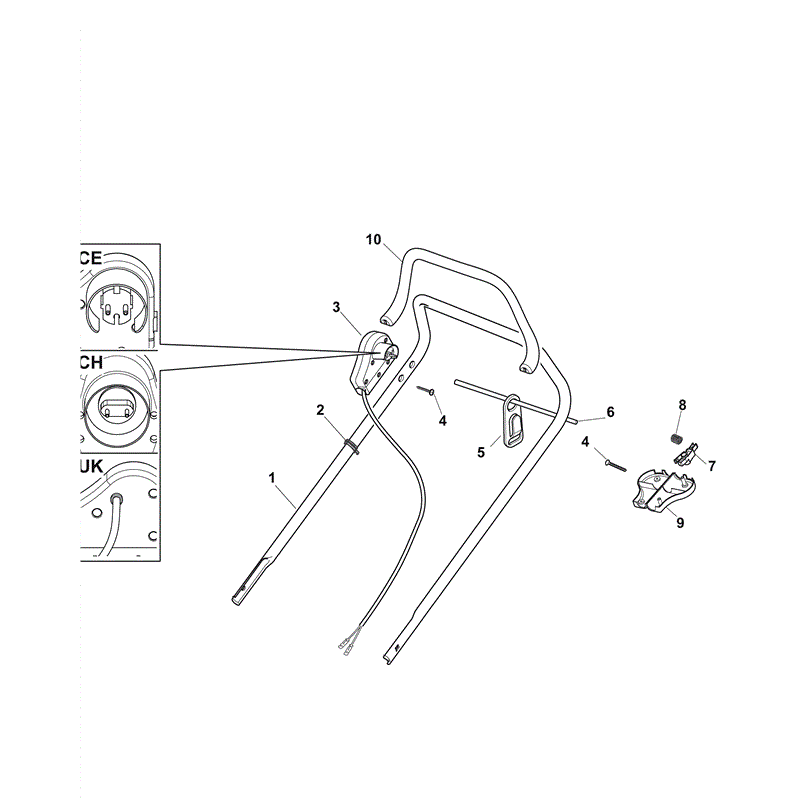 Mountfield EL4800 HP (2011) Parts Diagram, Page 3