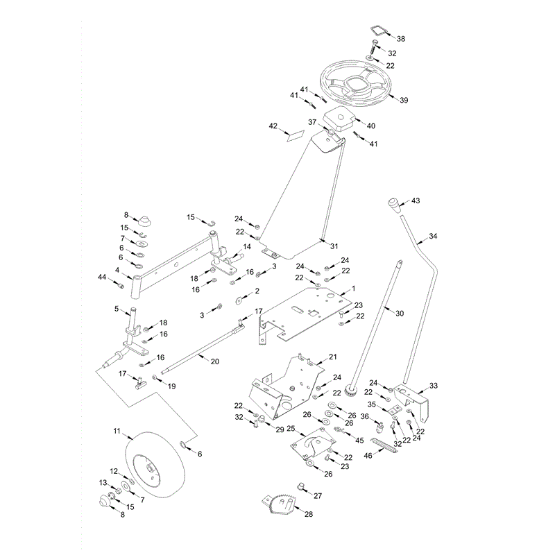 Countax Rider 1/1997 - 1/2000 (1/1997 - 1/2000) Parts Diagram, Page 3