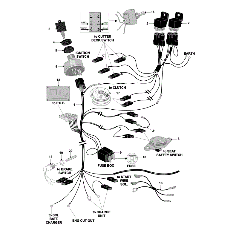 Countax Rider From 2000 (From 2000) Parts Diagram, Page 10