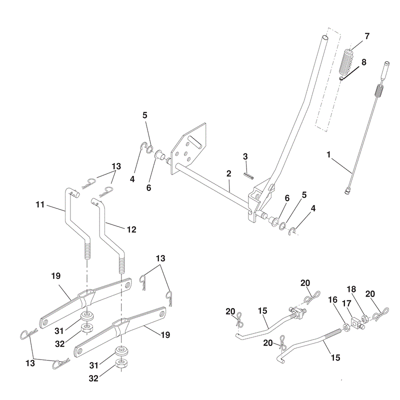 McCulloch M125-97RB (96061028701 - (2010)) Parts Diagram, Page 7