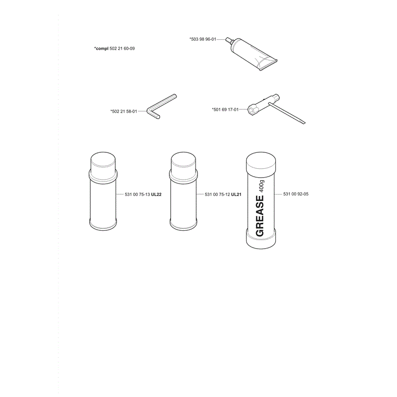 Husqvarna  123HD60 Hedge Trimmer (2006) Parts Diagram, Page 9