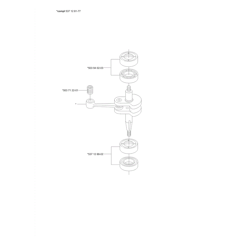 Husqvarna  325HS75x Hedge Trimmer (2006) Parts Diagram, Page 1