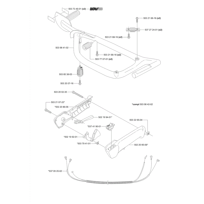 Husqvarna  325HS75x Hedge Trimmer (2006) Parts Diagram, Page 11