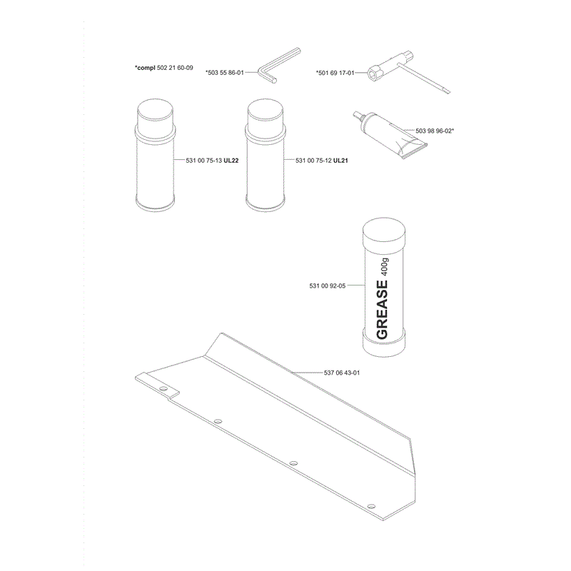 Husqvarna  325HS75x Hedge Trimmer (2006) Parts Diagram, Page 13